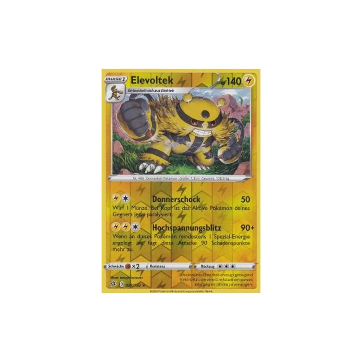 Elevoltek 059/192 REVERSE HOLO