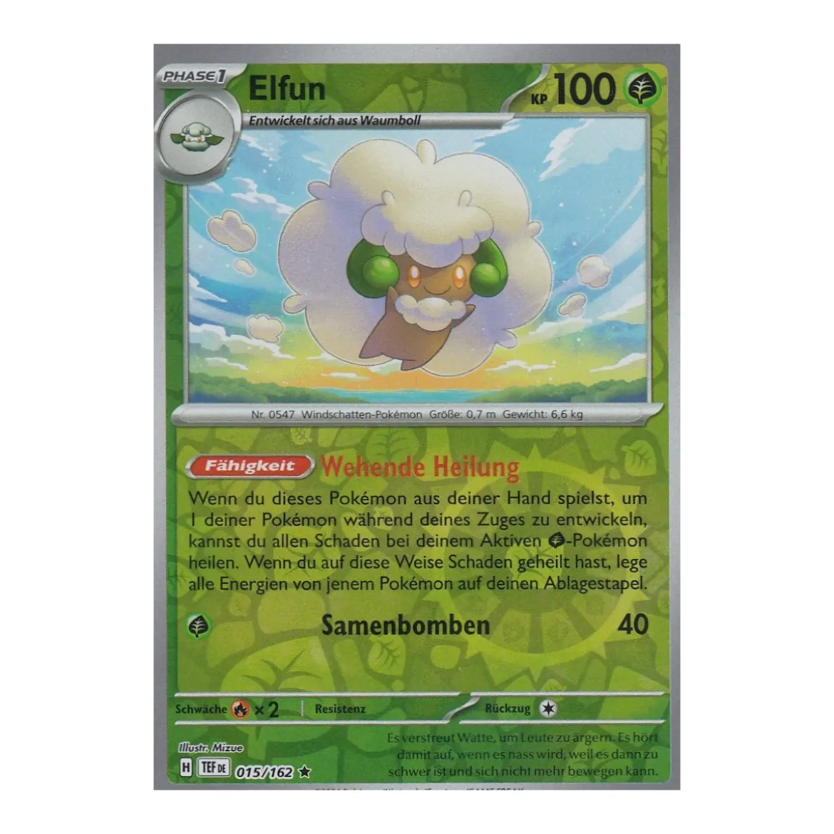 Elfun 015/162 Holo REVERSE HOLO