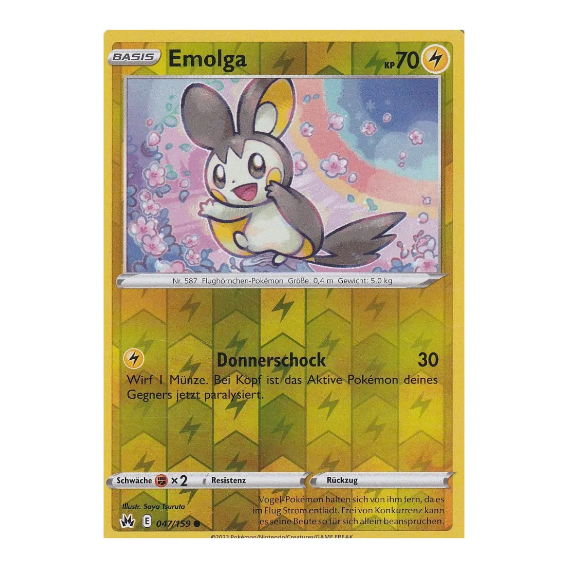 Emolga 047/159 REVERSE HOLO