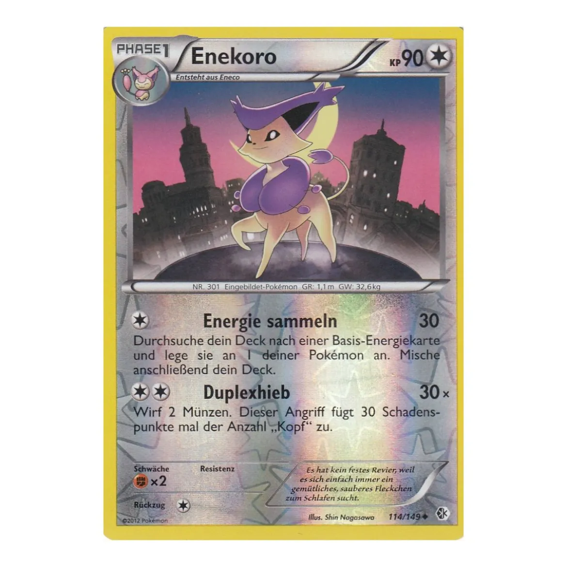 Enekoro 114/149 REVERSE HOLO