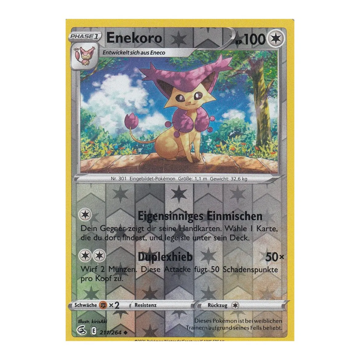 Enekoro 211/264 REVERSE HOLO