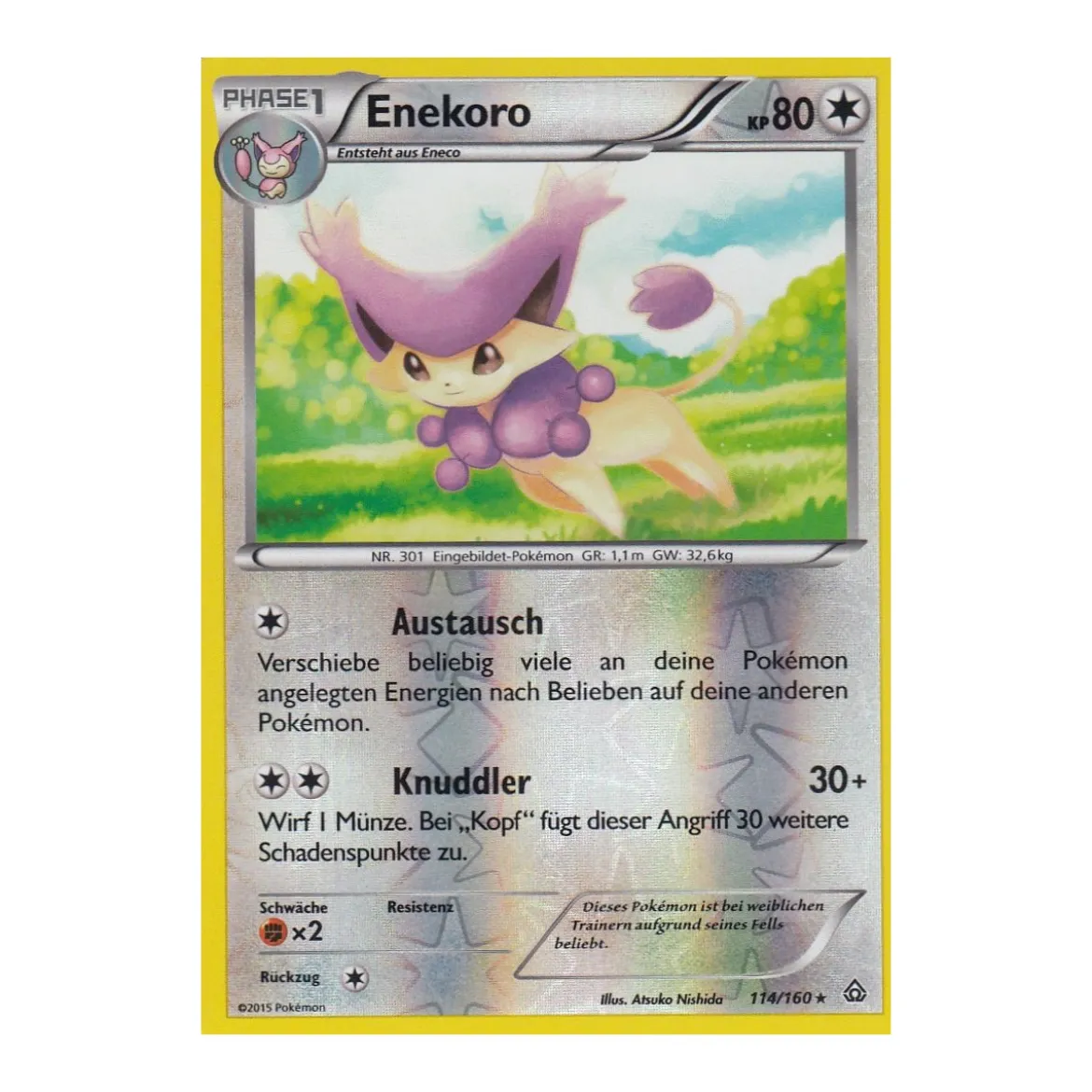 Enekoro 114/160 REVERSE HOLO