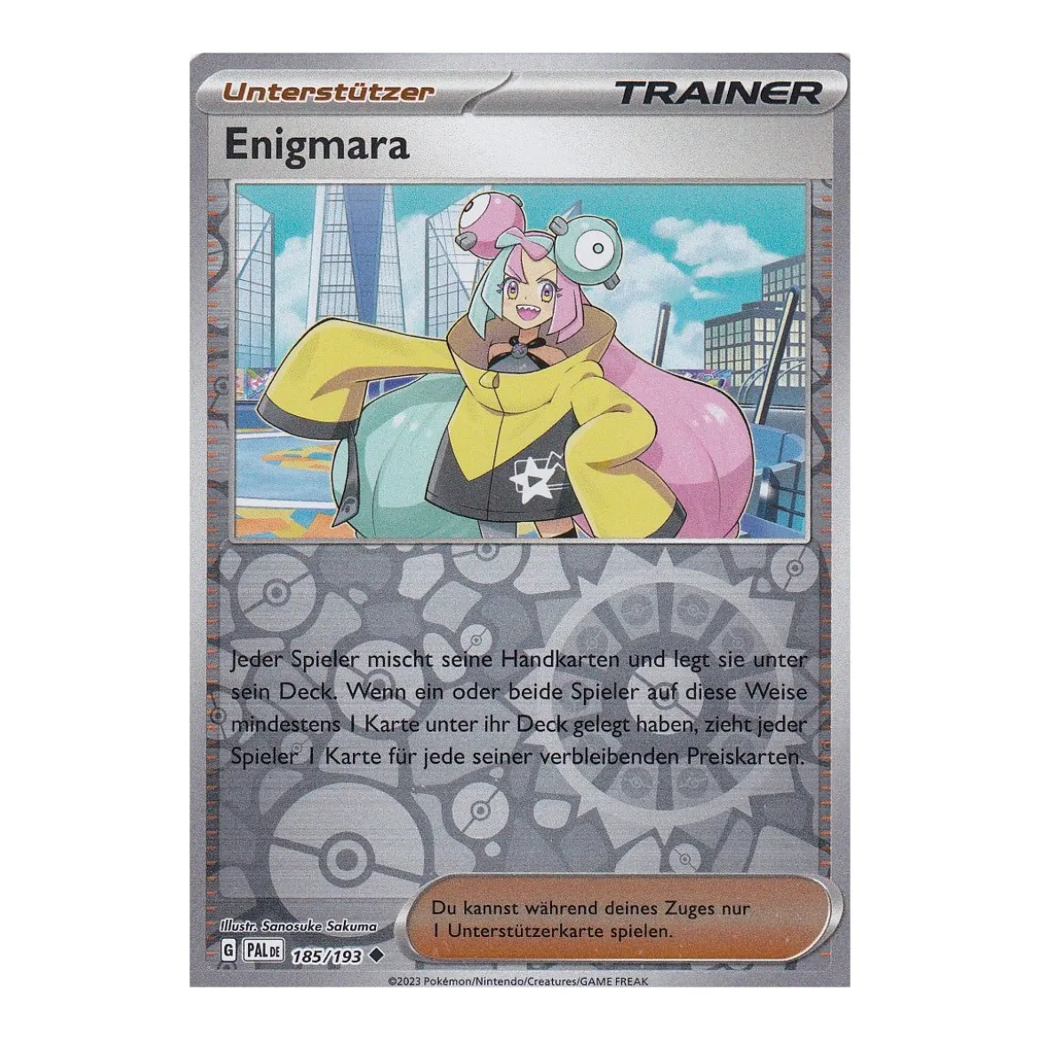 Enigmara 185/193 REVERSE HOLO