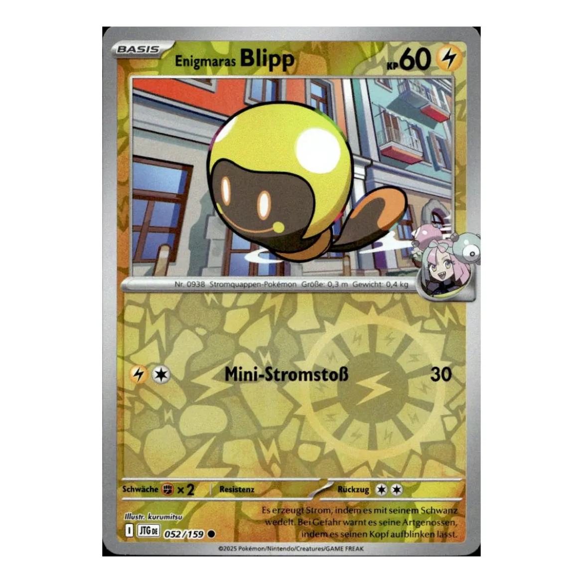 Enigmaras Blipp 052/159 REVERSE HOLO