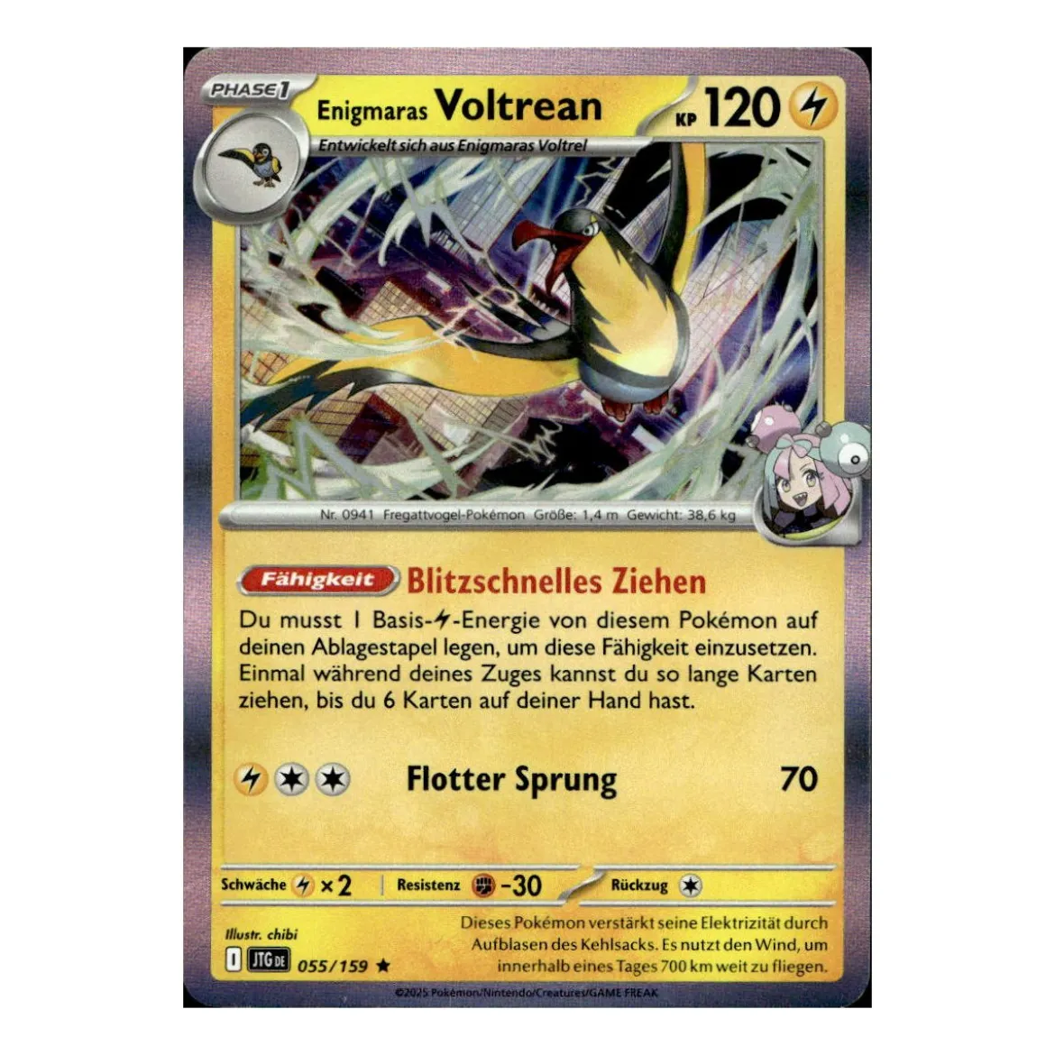 Enigmaras Voltrean 055/159 Holo