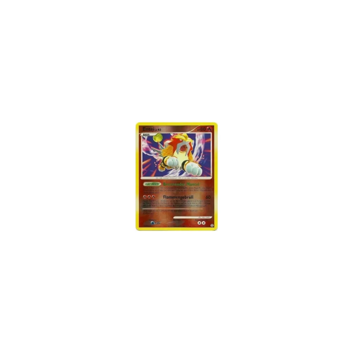 Entei REVERSE HOLO