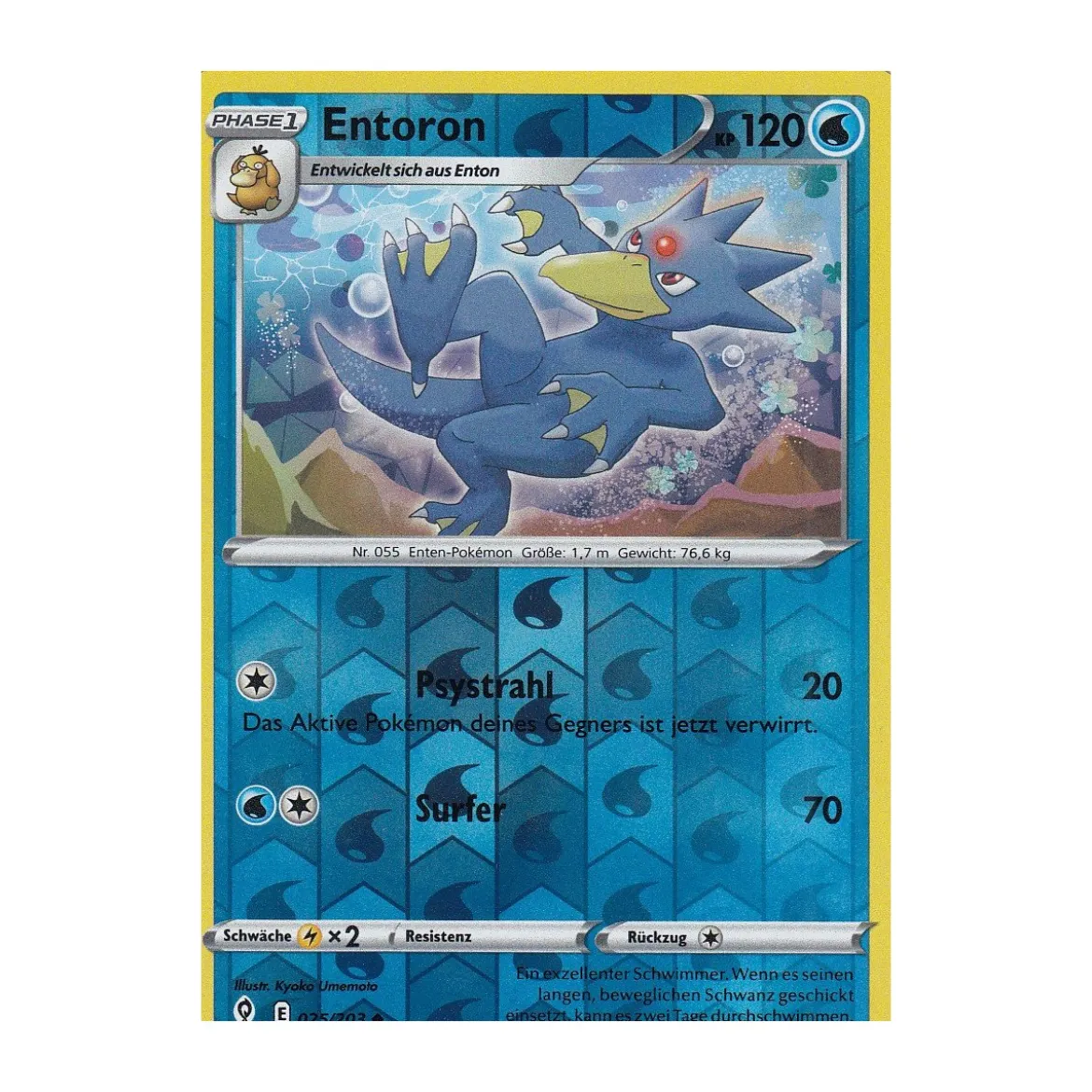 Entoron 025/203 REVERSE HOLO