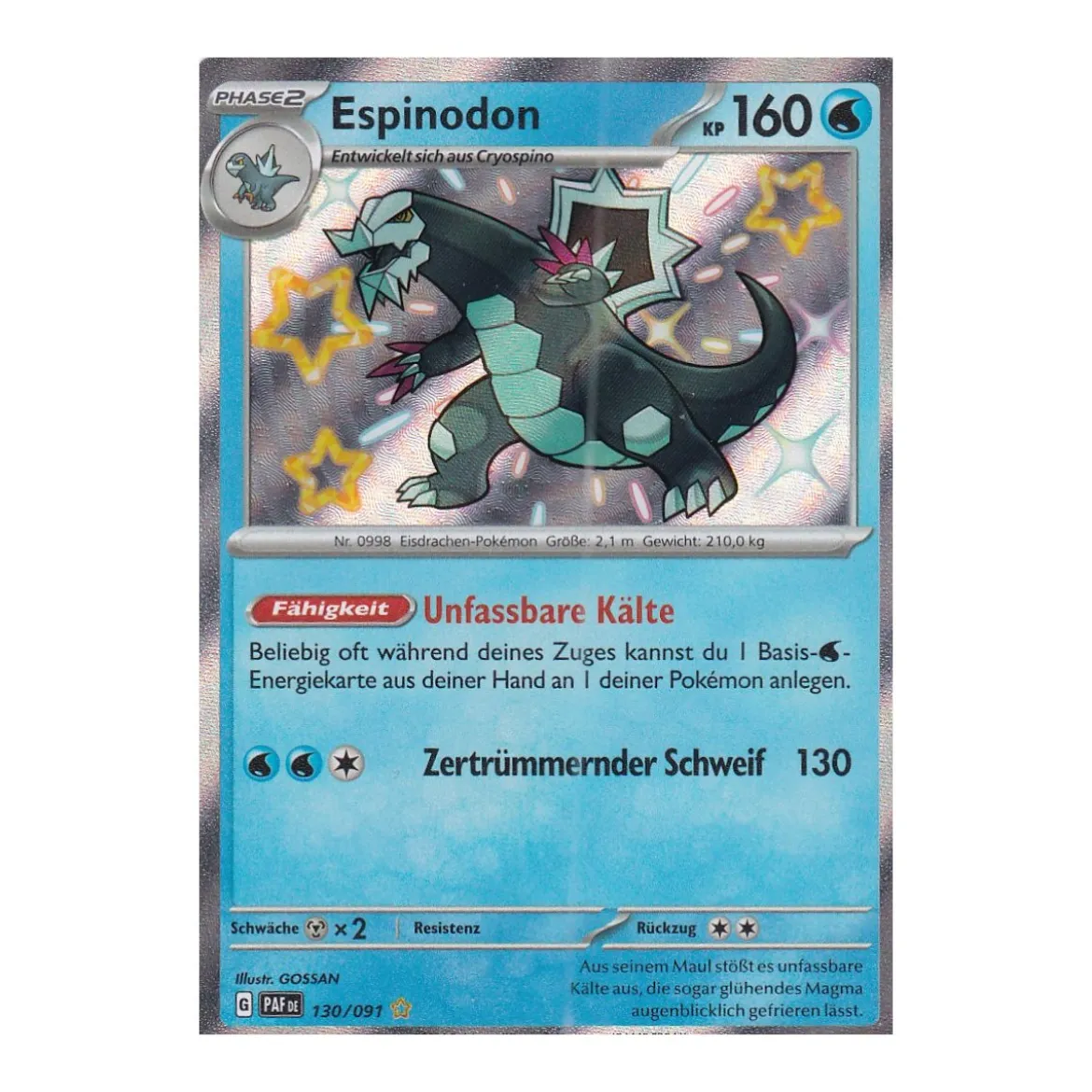 Espinodon 130/091 Shiny