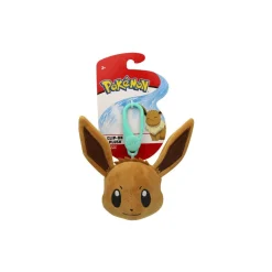 Evoli Clip-on Plüschfigur 10 cm - Pokemon Kuscheltier von Wicked Cool Toys