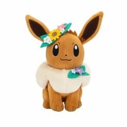 Evoli mit Blumen 22 cm - Pokemon Kuscheltier