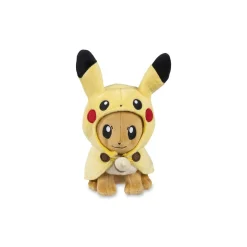 Evoli mit Pikachu Umhang Plüschfigur 17 cm - Pokemon Kuscheltier