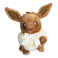 Evoli mit Schleife 14cm - Pokemon Kuscheltier