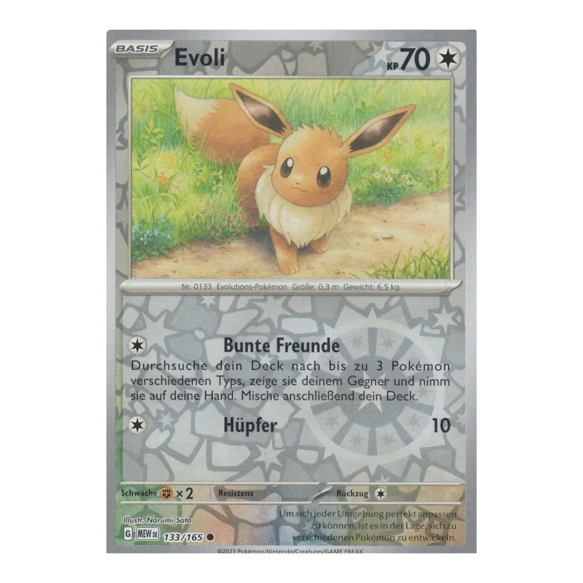 Evoli 133/165 REVERSE HOLO