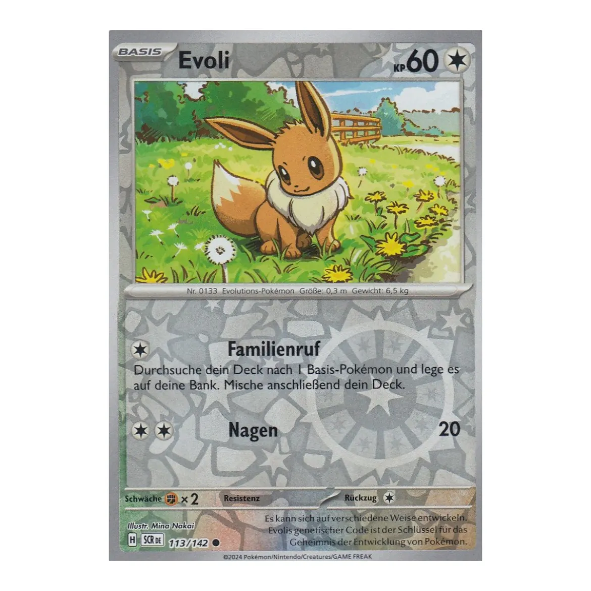 Evoli 113/142 REVERSE HOLO