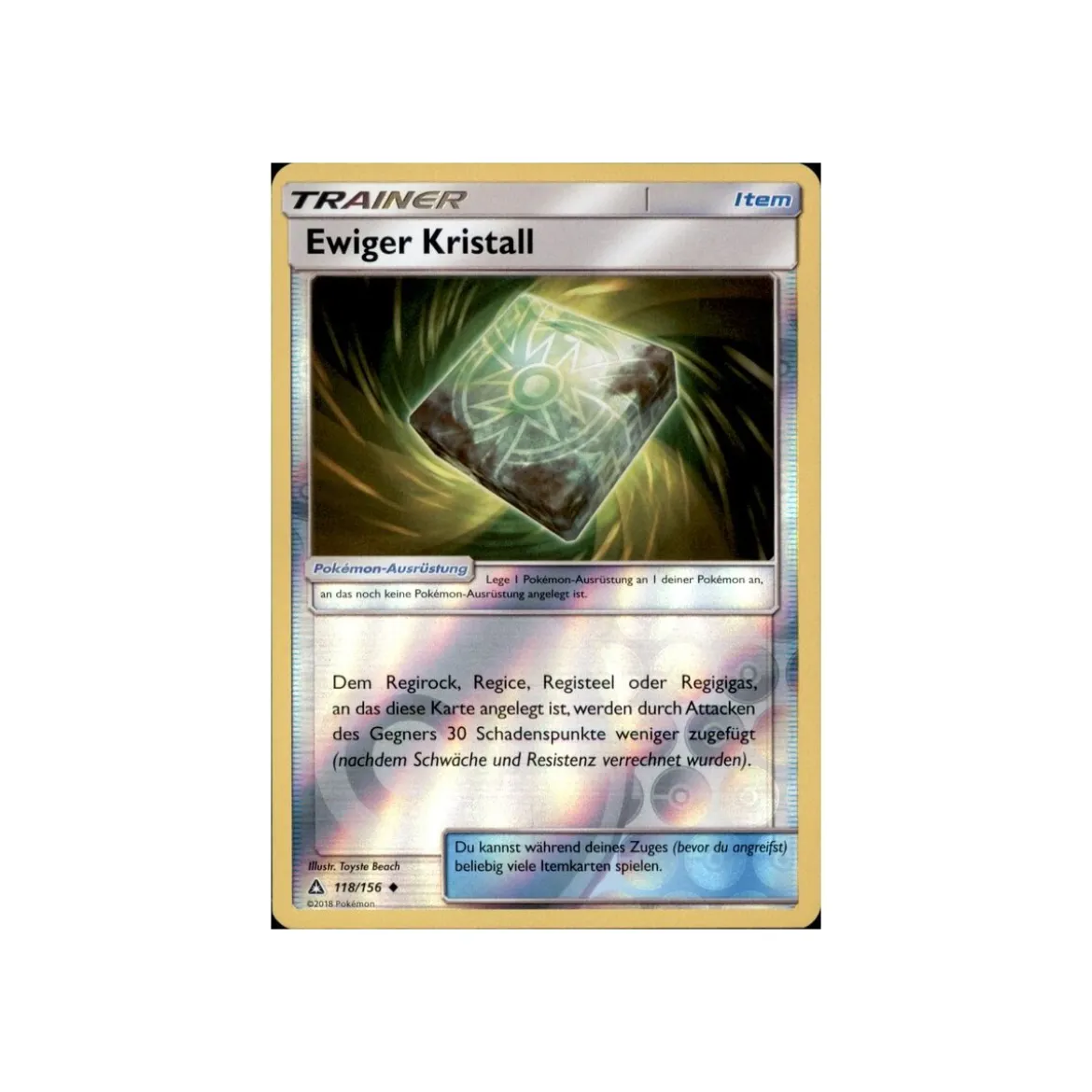 Ewiger Kristall 118/156 REVERSE HOLO