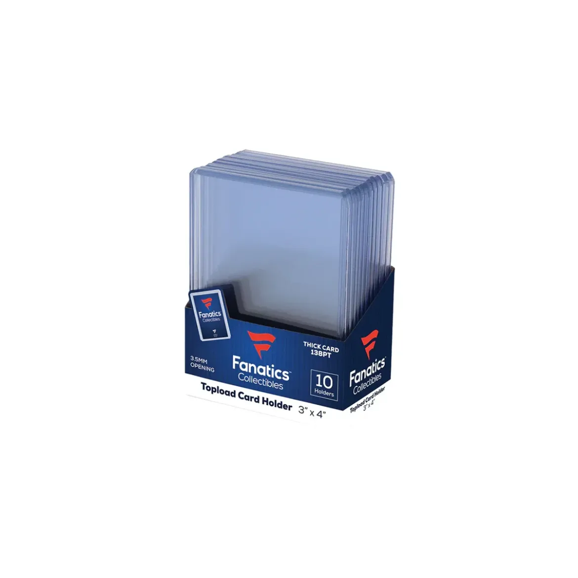 Fanatics Collectibles - Topload Card Holder 138pt (10 Stück)