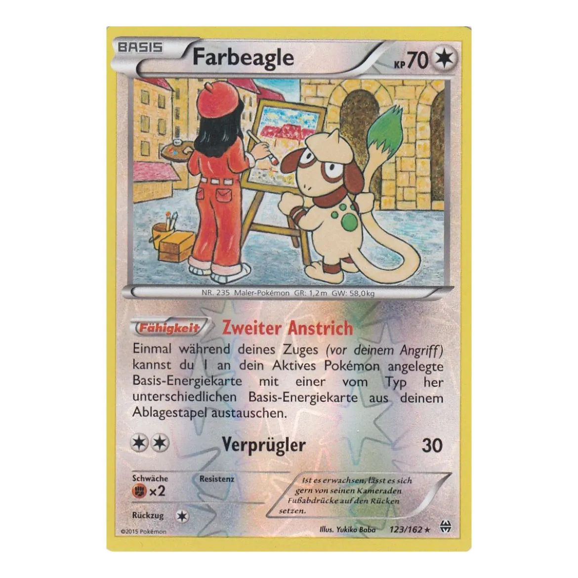 Farbeagle 123/162 REVERSE HOLO