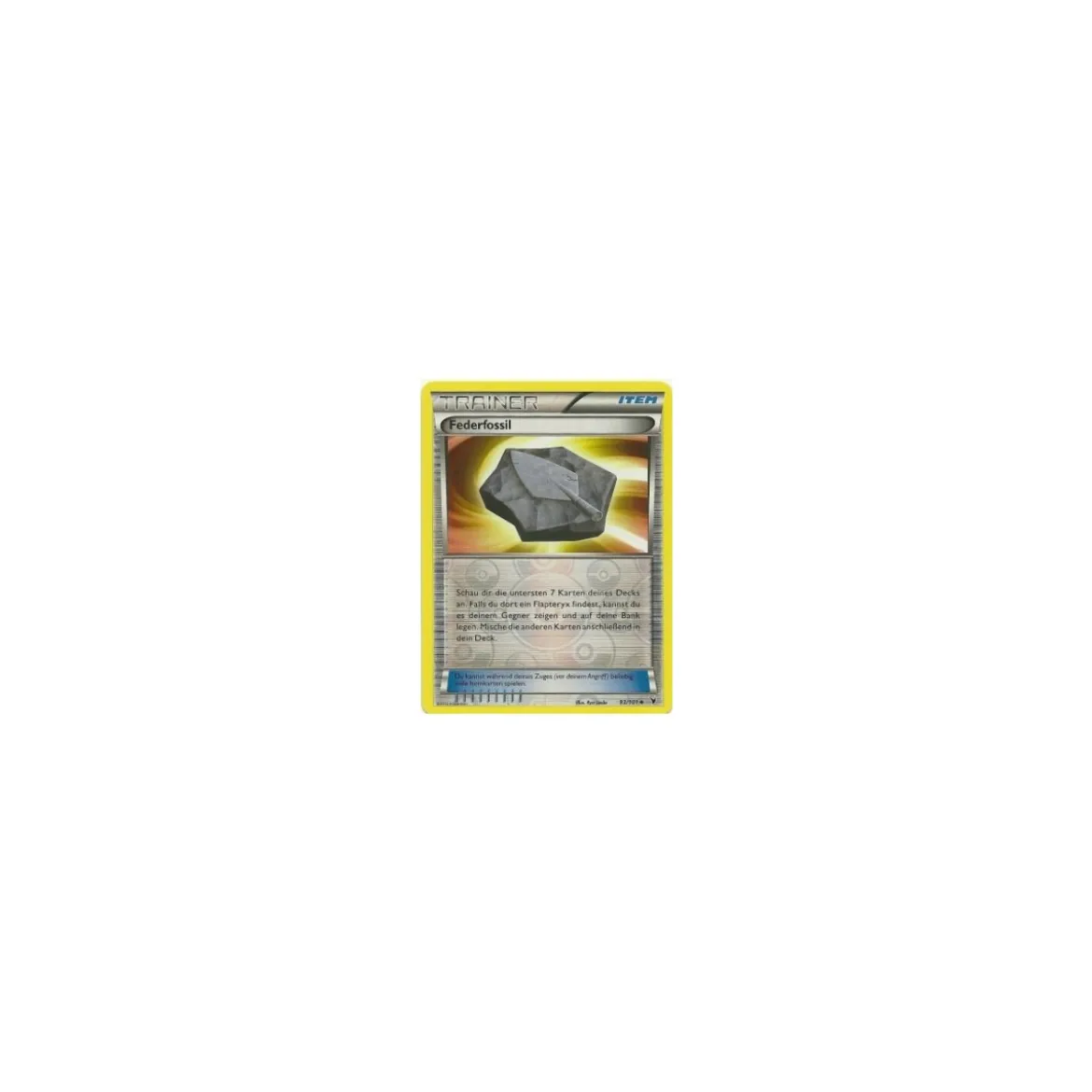 Federfossil 093/101 REVERSE HOLO