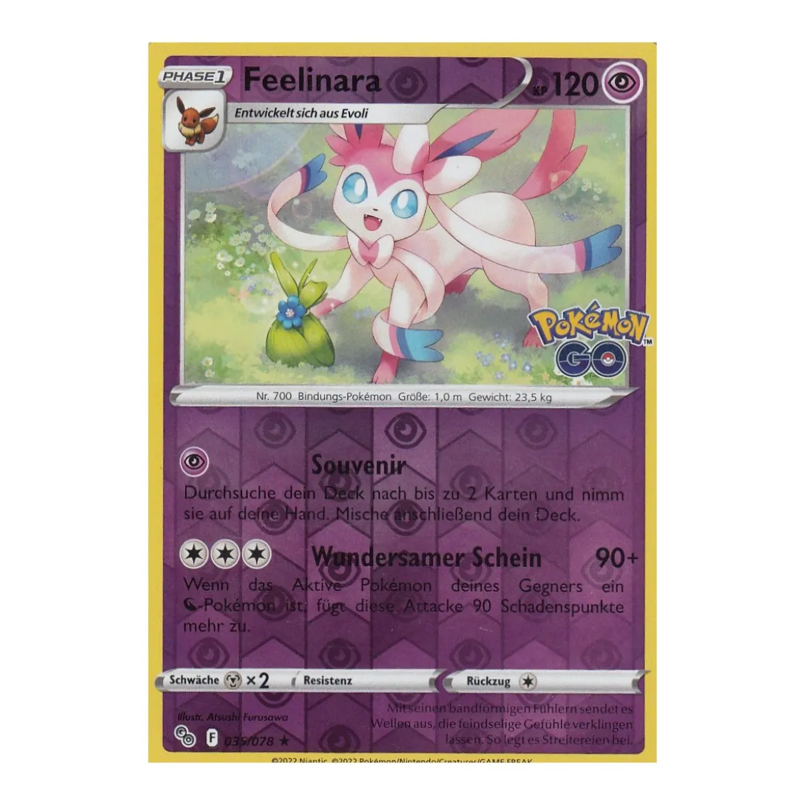 Feelinara 035/078 HOLO REVERSE HOLO
