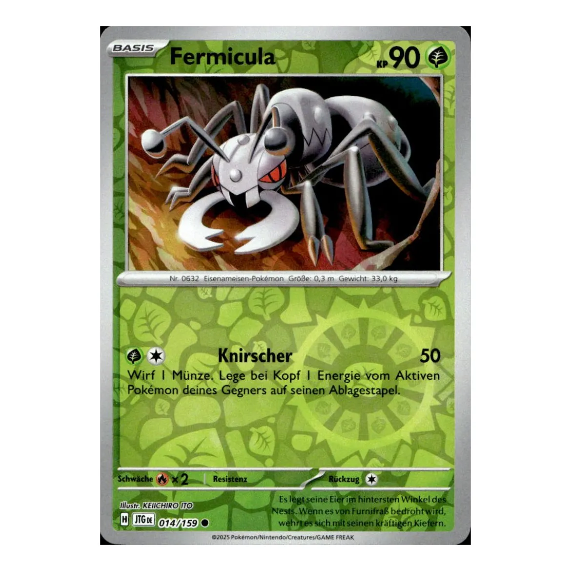 Fermicula 014/159 REVERSE HOLO