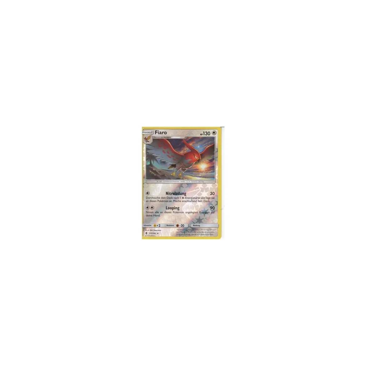 Fiaro 111/145 REVERSE HOLO