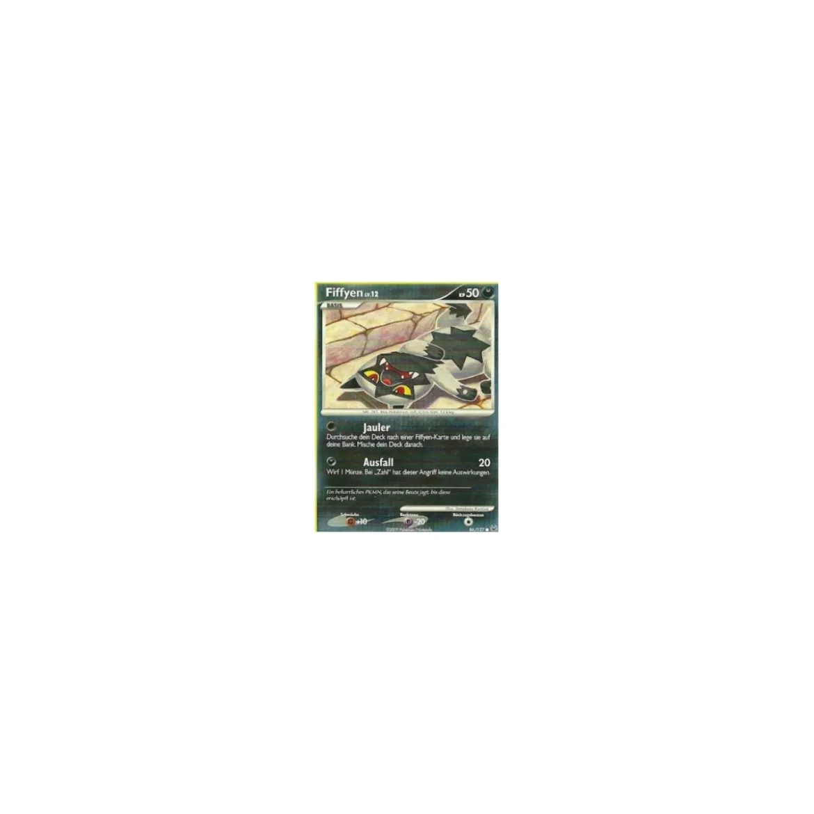 Fiffyen Lv.12 PL-086 Reverse Holo