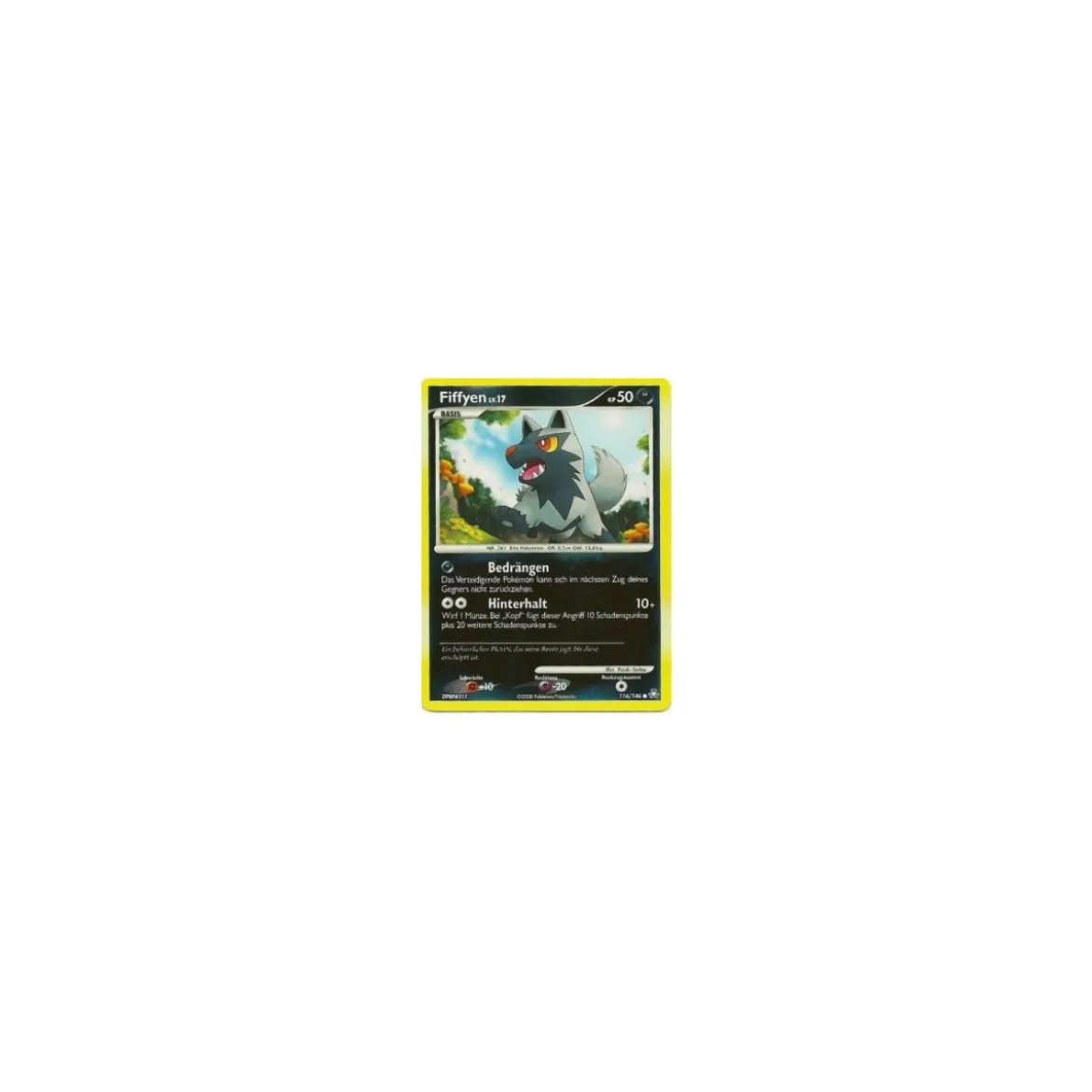 Fiffyen Lv.17 116/146 Reverse Holo