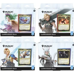 Final Fantasy alle 4 Collector Commander Deck (englisch)