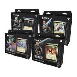 Final Fantasy alle 4 Commander Decks (englisch)