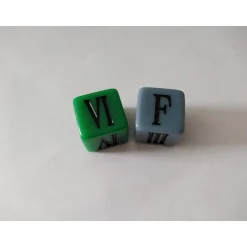 Final Fantasy Dicepack - 15 mm D6 Würfelpack (Water & Wind)