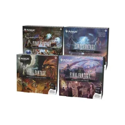 Final Fantasy - Scene Box Display (alle 4 Boxen, englisch)