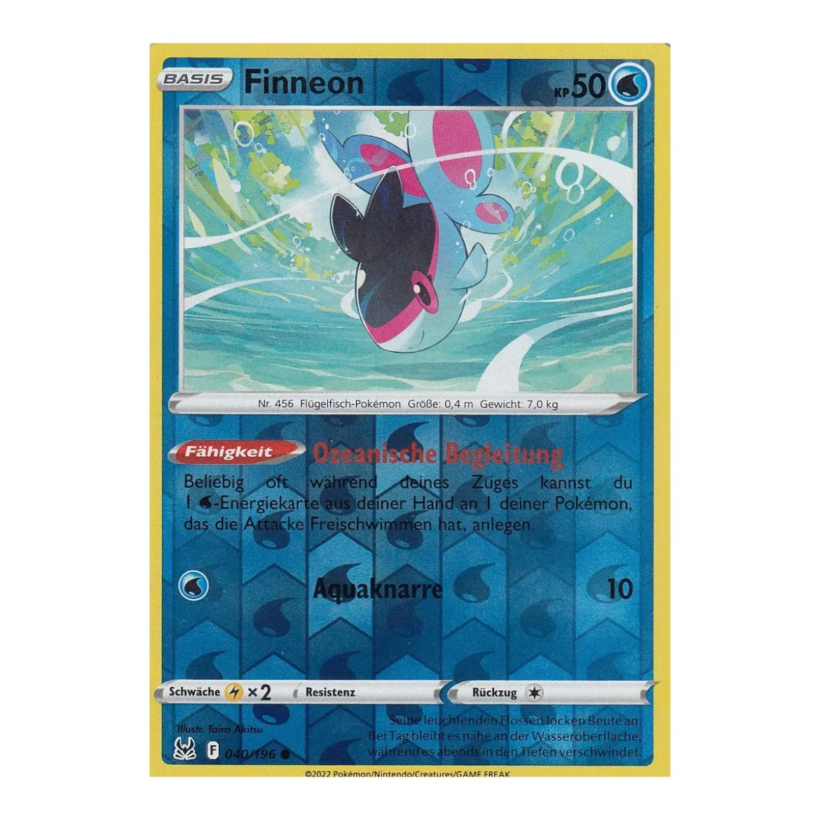 Finneon 040/196 REVERSE HOLO
