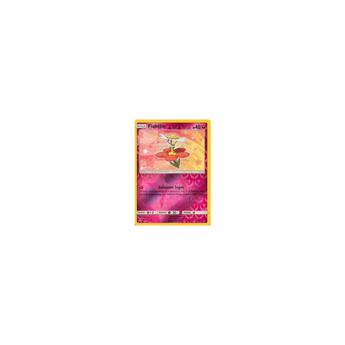 Flabébé 084/131 REVERSE HOLO