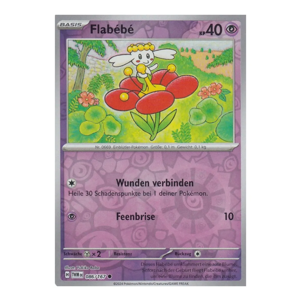 Flabébé 086/167 REVERSE HOLO