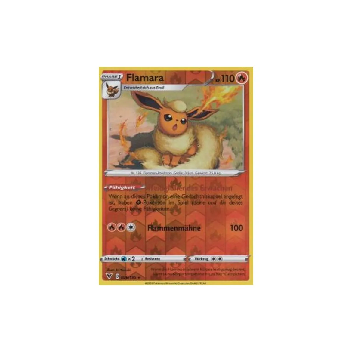 Flamara 026/185 REVERSE HOLO