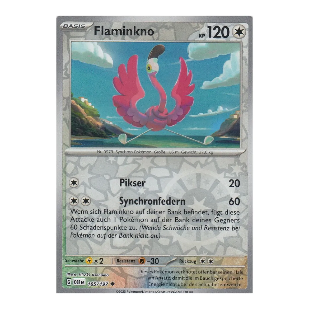 Flaminkno 185/197 REVERSE HOLO