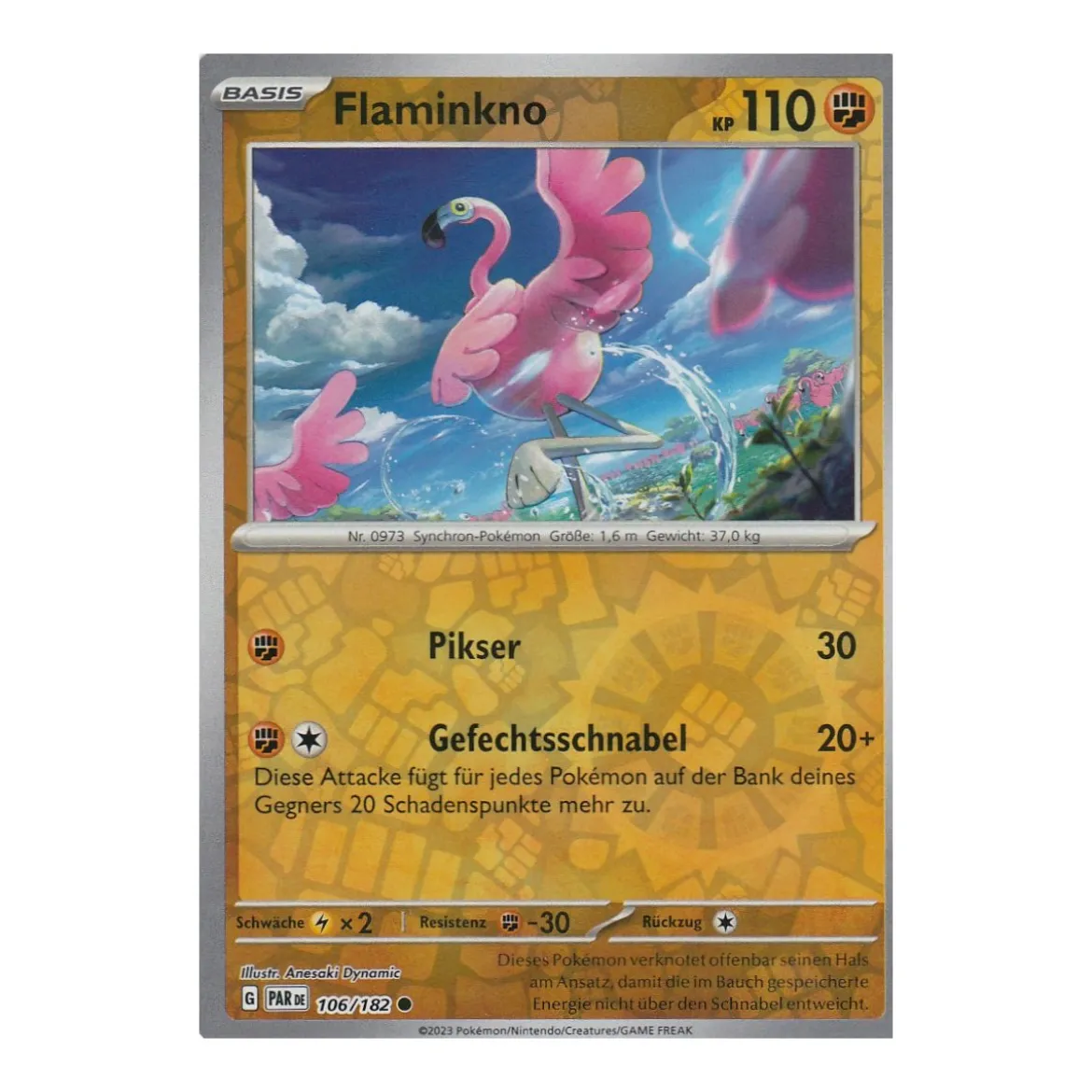 Flaminkno 106/182 REVERSE HOLO