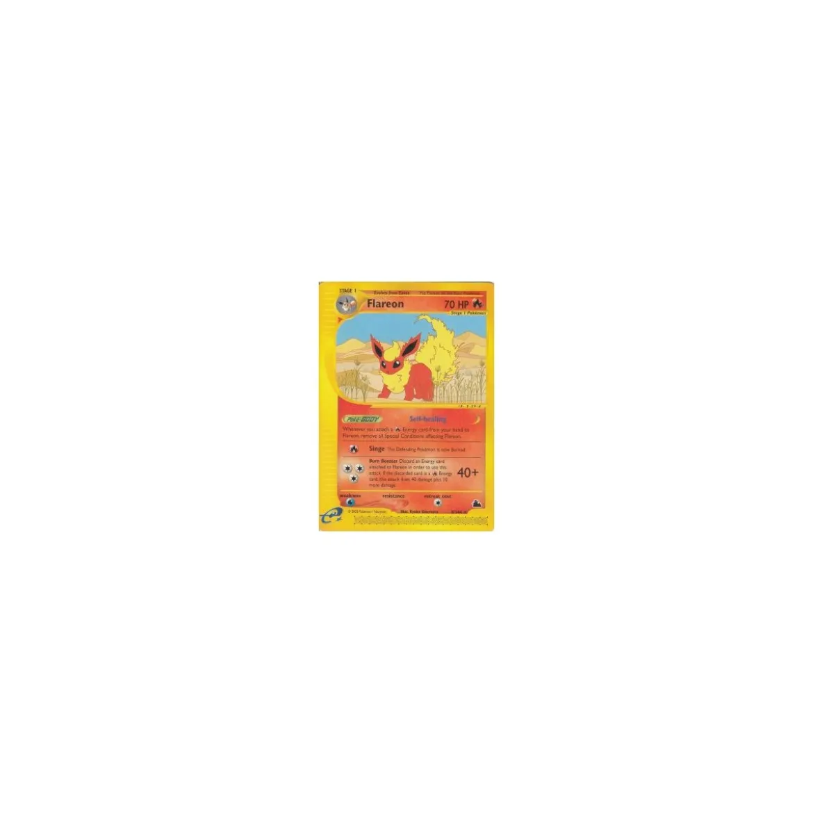 Flareon 8/144 BESPIELT