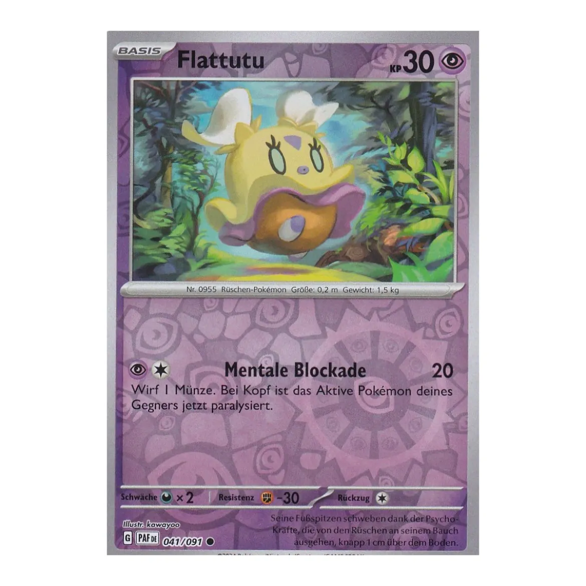 Flattutu 041/091 REVERSE HOLO