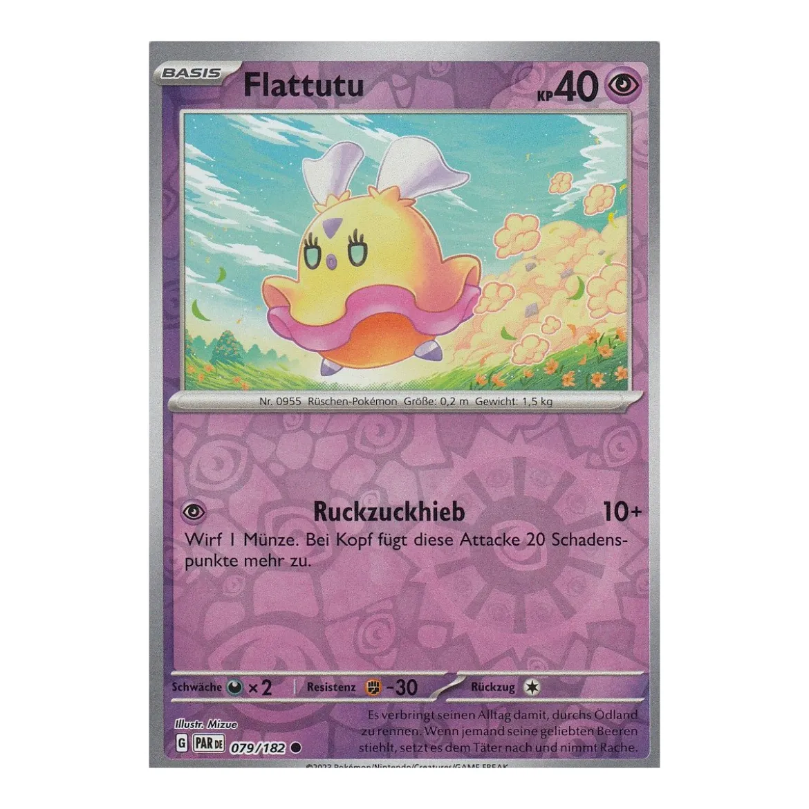 Flattutu 079/182 REVERSE HOLO