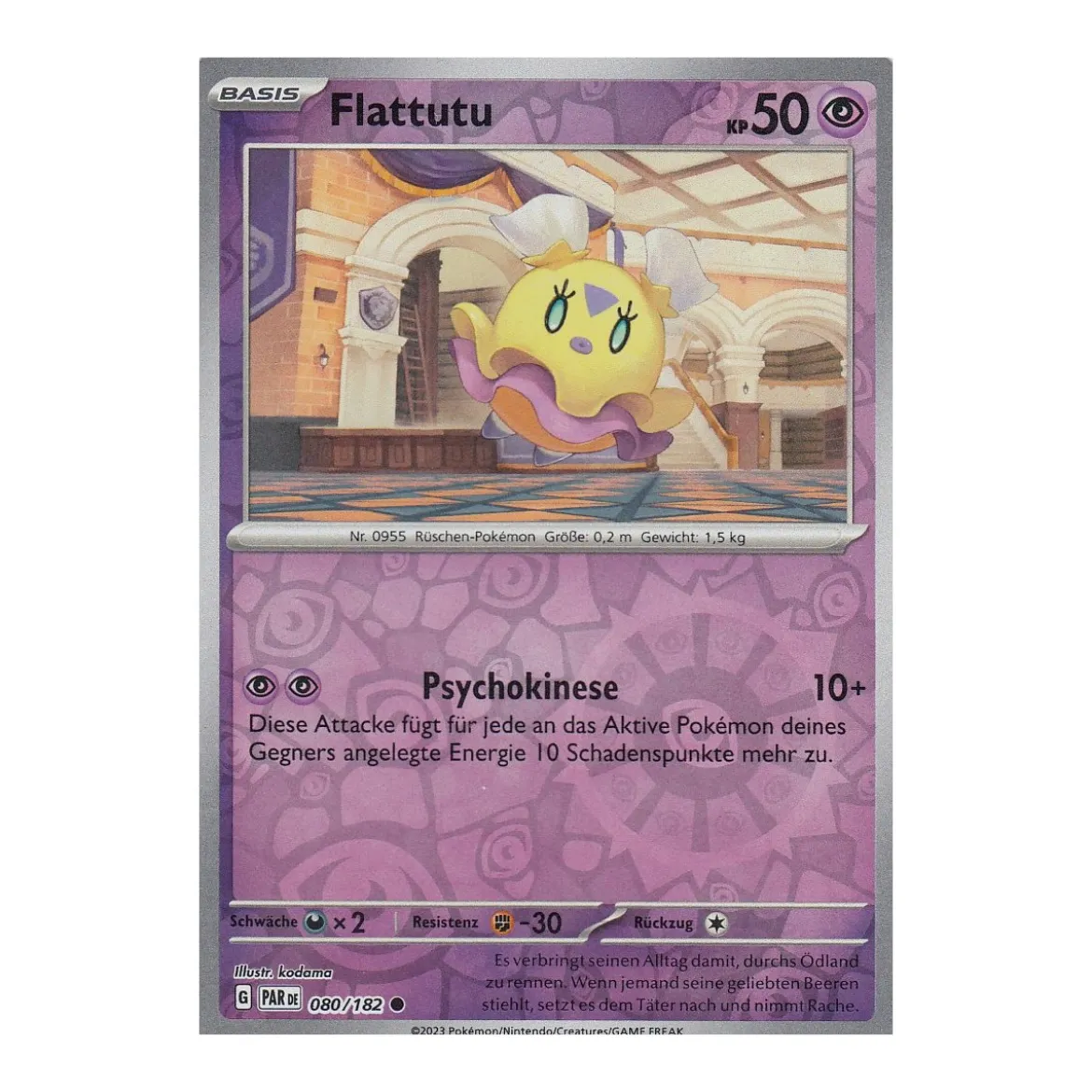 Flattutu 080/182 REVERSE HOLO