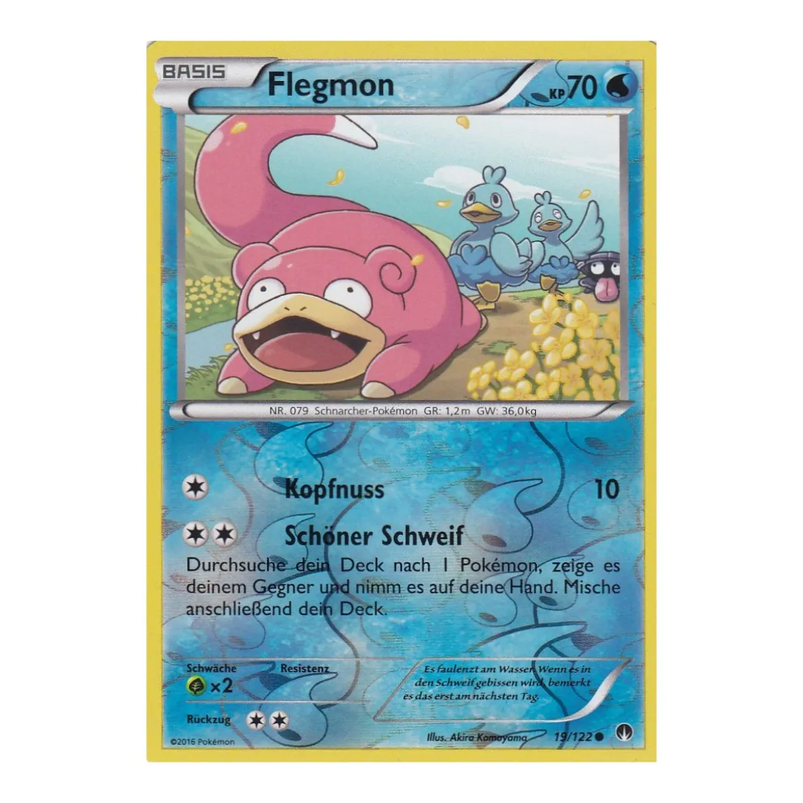 Flegmon 019/122 REVERSE HOLO