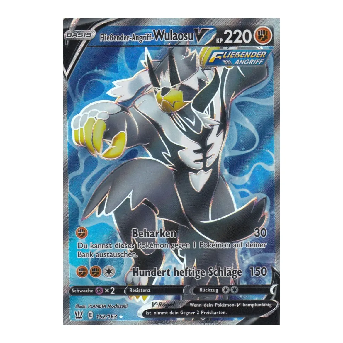 Fließender-Angriff-Wulaosu-V 152/163 FULLART