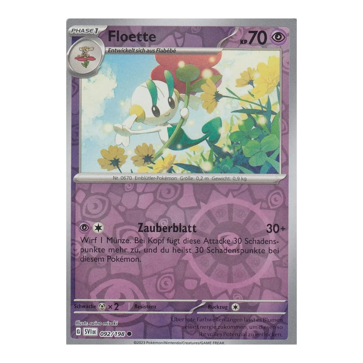 Floette 092/198 REVERSE HOLO