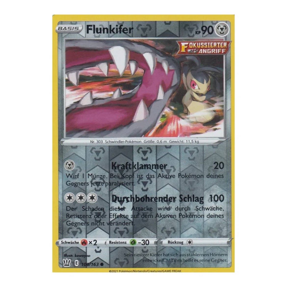 Flunkifer 100/163 REVERSE HOLO