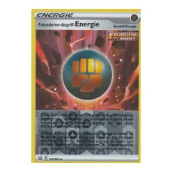 Fokussierter-Angriff-Energie 141/163 REVERSE HOLO