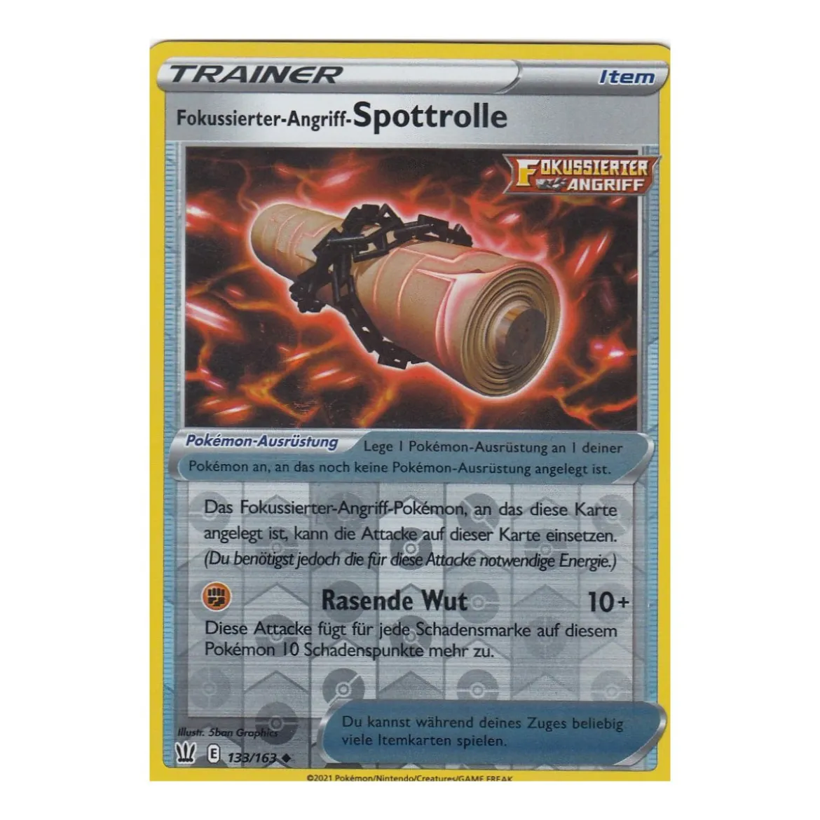 Fokussierter-Angriff-Spottrolle 133/163 REVERSE HOLO