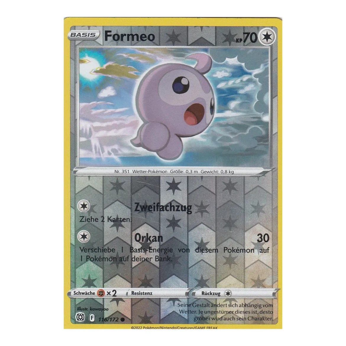 Formeo 116/172 REVERSE HOLO