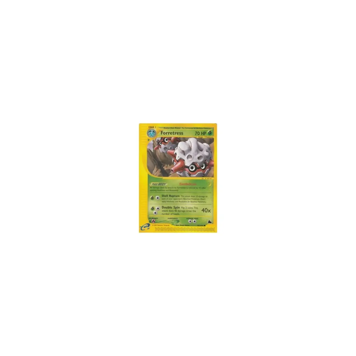 Forretress 56/144 BESPIELT
