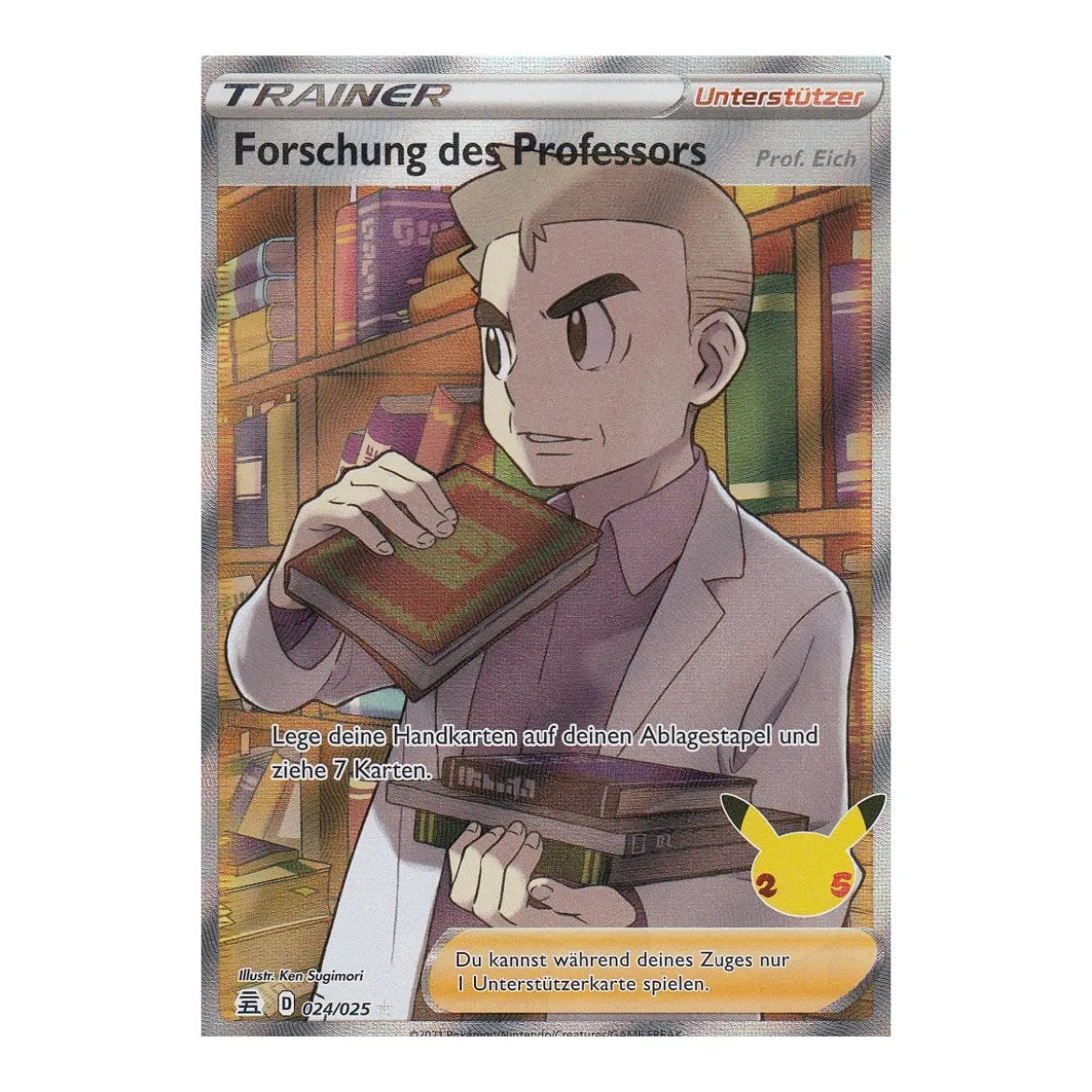 Forschung des Professors 024/025 FULLART Celebrations
